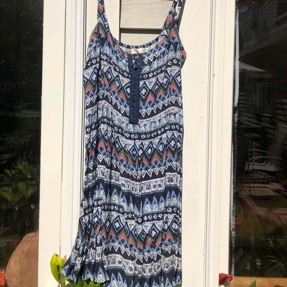 Aztec pattern sundress